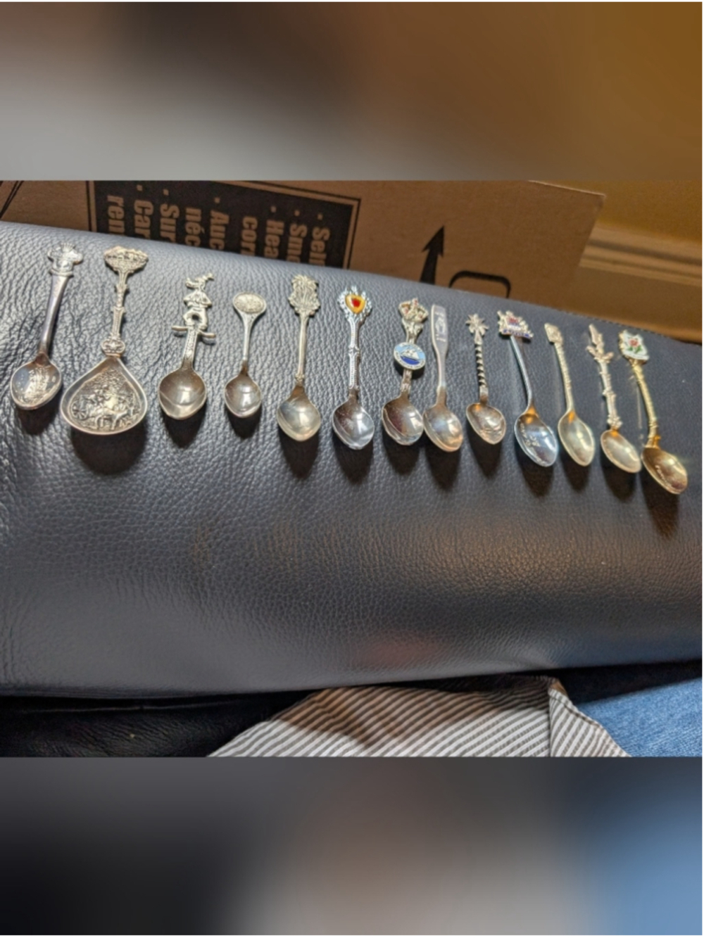 Vintage Souvenir Spoon Lot of 13 - Includes Rolex Bucherer & Disney Collectibles